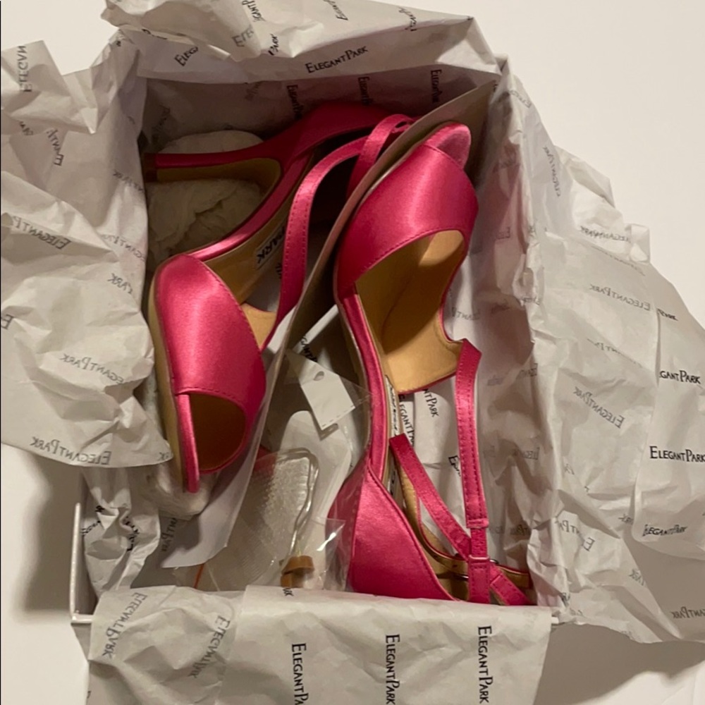 Hot pink heels